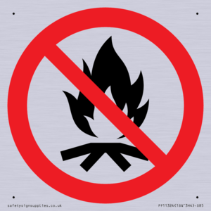 Prohibition: No campfire
